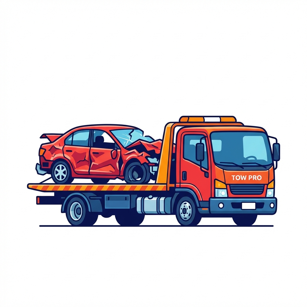 Totalschaden Illustration